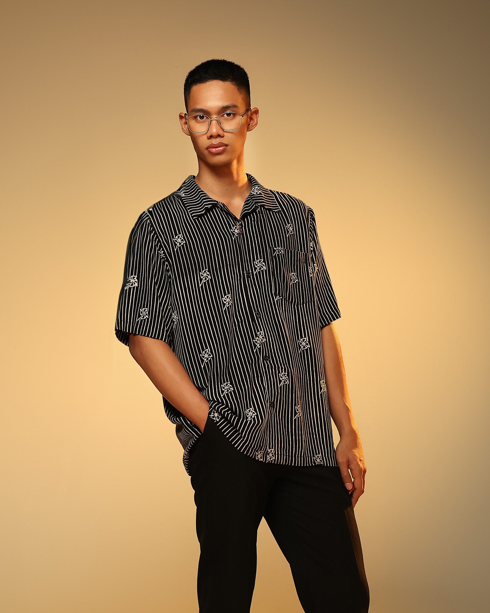 batik dress shirt Men's Big & Tall Westport Black Short Sleeve Batik Print Camp Shirt Purple / 3XB