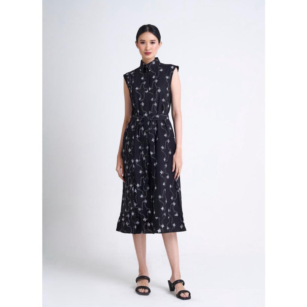 Black Cakra Batik Dress | Oemah Etnik