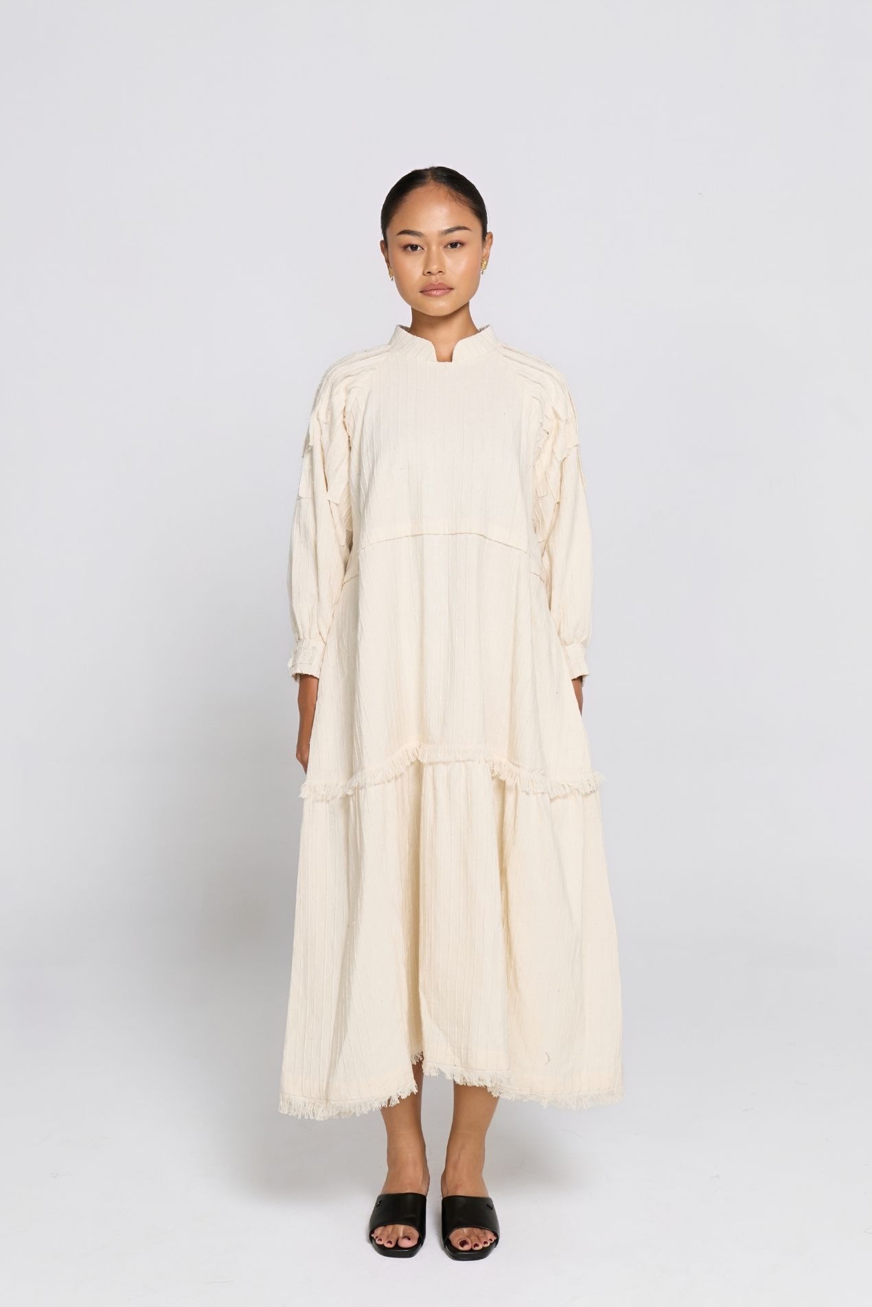 White Arumi Tenun Dress