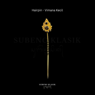Vimana - Hairpin Vimana Mini (Permata Hitam - Gold)